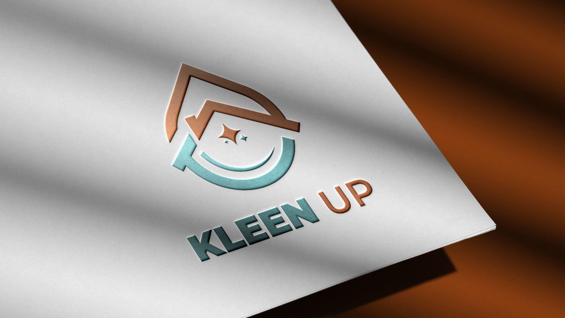 Mockup logo kleen up copia (1)